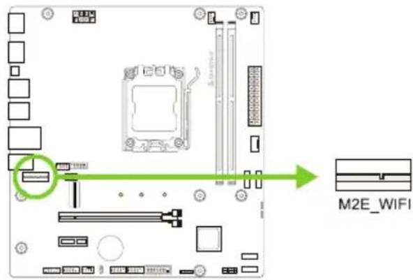 BIOSTAR A620MS - M2M\_CPU: M.2 (M Key) 插槽 - 1
