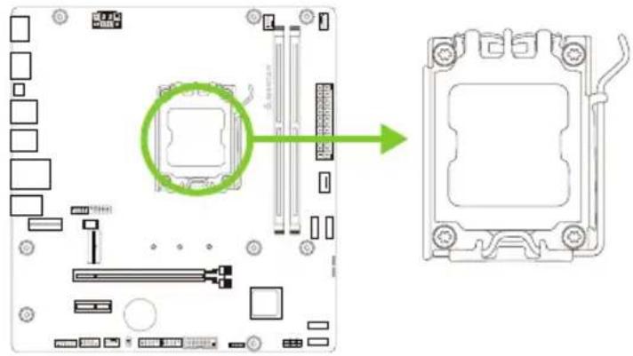 BIOSTAR A620MS - 中央处理器(CPU) - 1