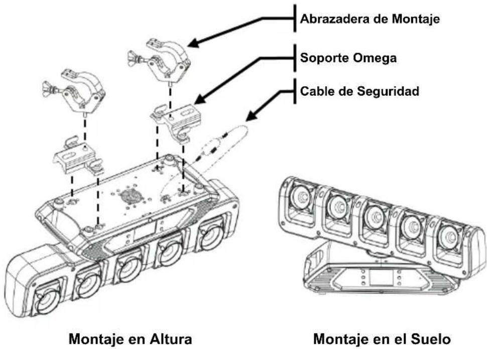 Chauvet Rogue R1 FX-B - Diagrama de Montaje del Producto - 1