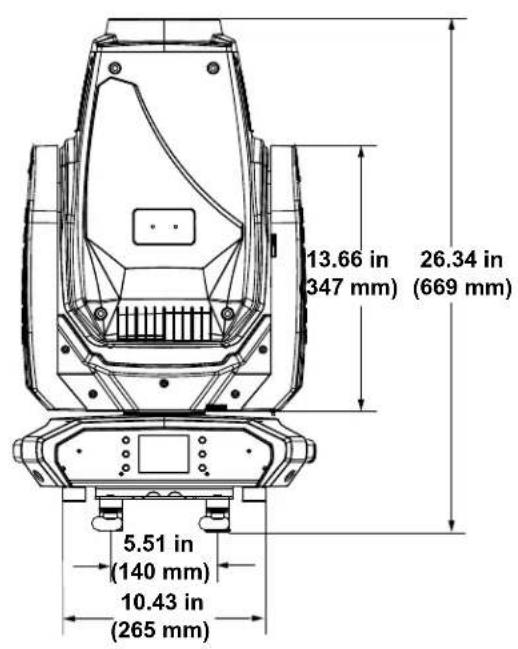 Chauvet Maverick MK1 Spot - Vue d'ensemble du Produkt - 2