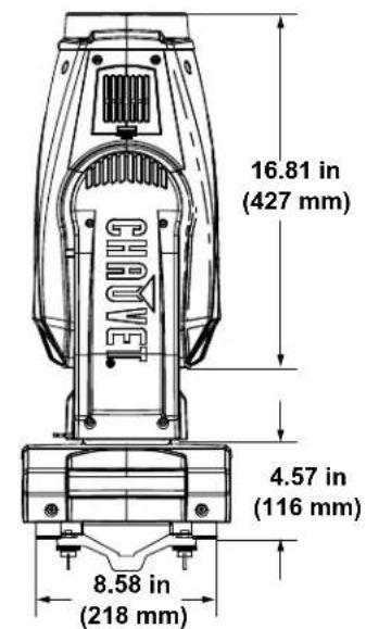 Chauvet Maverick MK1 Spot - Vista General del Producto - 3