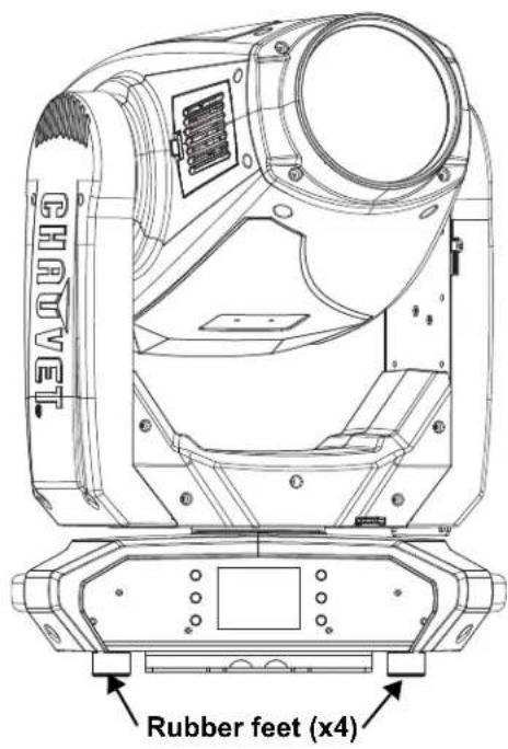 Chauvet Maverick MK1 Spot - Mounting diagram - 2