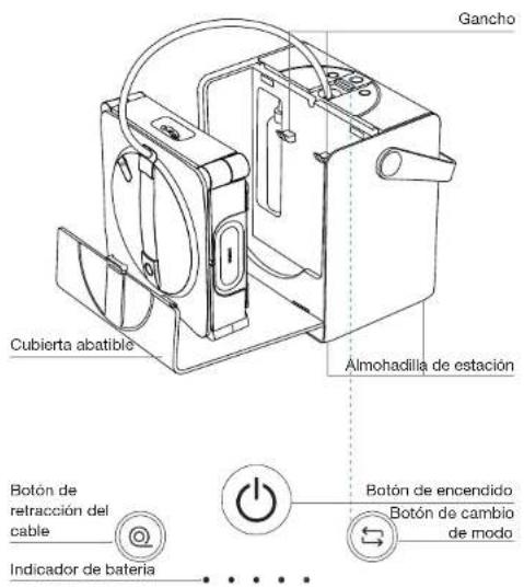 ECOVACS Winbot W2 Omni - Diagrama del producto - 1