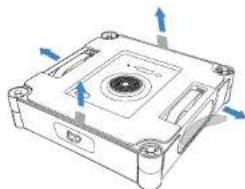 ECOVACS Winbot W2 Omni - Oversikt over stasjons- og lyseffekter - 5