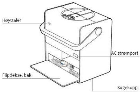 ECOVACS Winbot W2 Omni - Produktdiagram - 2