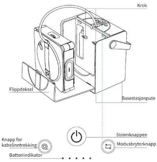 ECOVACS Winbot W2 Omni - Produktdiagram - 1
