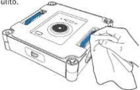 ECOVACS Winbot W2 Omni - Tracce delle ruote motrici - 1