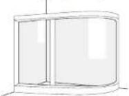 ECOVACS Winbot W2 Omni - No utilice WINBOT en ventanas irregulares. - 3