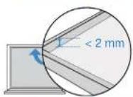 ECOVACS Winbot W2 Omni - Non utilizzare WINBOT su finestre irregolari. - 5