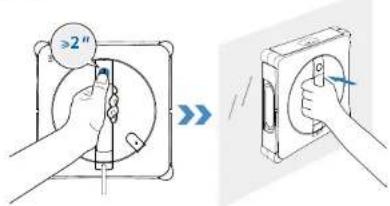 ECOVACS Winbot W2 Omni - Remarques : - 1