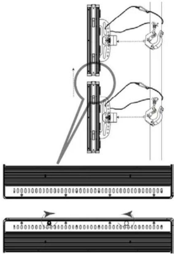 Chauvet Nexus 4×4 - Diagrama de Montaje del Producto - 1