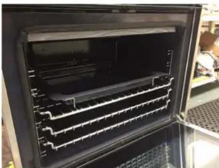 Porter & Charles SOPS76PS - How to correctly place the oven shelves and roasting pan - 2
