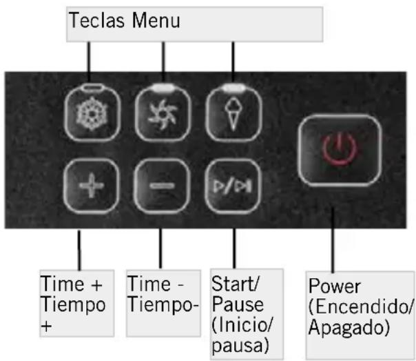UNOLD Uno 48825 - Tecla "Time +" - 1