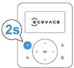ECOVACS GOAT G1-800 - ③ Collegare alla presa di corrente e ricaricare GOAT - 4
