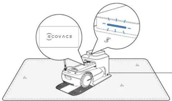ECOVACS GOAT G1-800 - ③ Aansluiten op stopcontact en GOAT opladen - 3