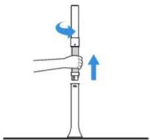 ECOVACS GOAT G1-800 - ② Verbinden des Navigationssenders mit Ihrem GOAT - 8