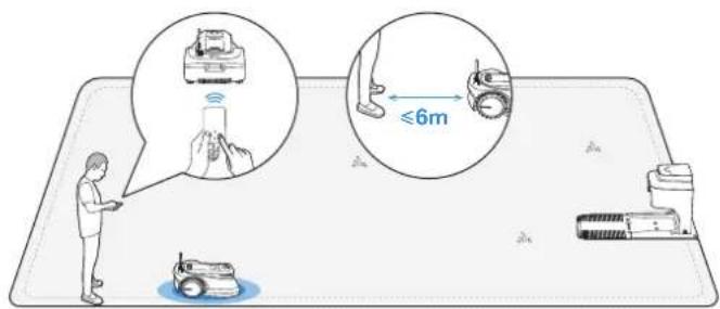 ECOVACS GOAT G1-800 - ② Planen der virtuellen Grenze - 1