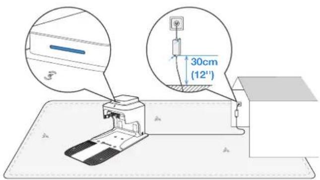 ECOVACS GOAT G1-800 - ③ Collegare alla presa di corrente e ricaricare GOAT - 1
