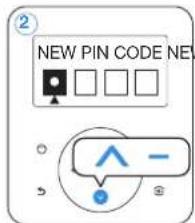 ECOVACS GOAT G1-800 - ③ Festlegen des PIN-Code - 2