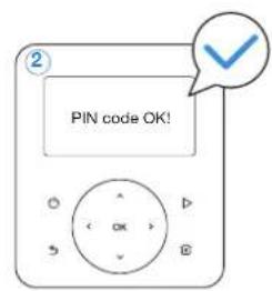 ECOVACS GOAT G1-800 - ③ Set the PIN code - 8