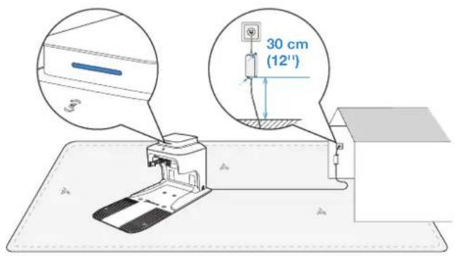 ECOVACS GOAT G1-800 - ③ Conectar a la toma de corriente y cargar GOAT - 1