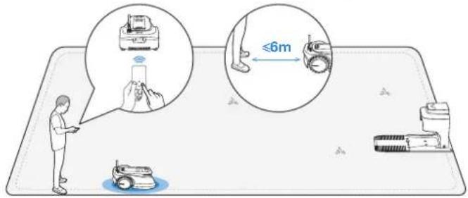 ECOVACS GOAT G1-800 - ② Mappatura al di fuori del confine virtuale - 1
