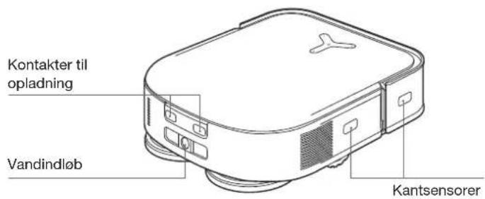 ECOVACS DEEBOT X2 COMBO - Set nedefra - 2