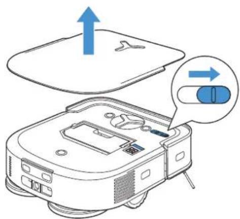 ECOVACS DEEBOT X2 COMBO - Accensione (ON) - 1