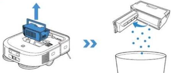 ECOVACS DEEBOT X2 COMBO - MANUTENZIONE DELLA VASCHETTA RACCOGLI POLVERE E DEL FILTRO - 1