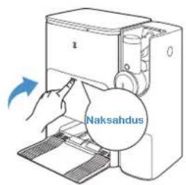 ECOVACS DEEBOT X2 COMBO - Sulje polynkeräyslokero - 1