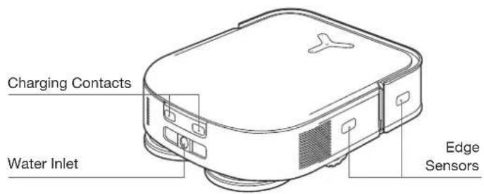 ECOVACS DEEBOT X2 COMBO - Bottom View - 2
