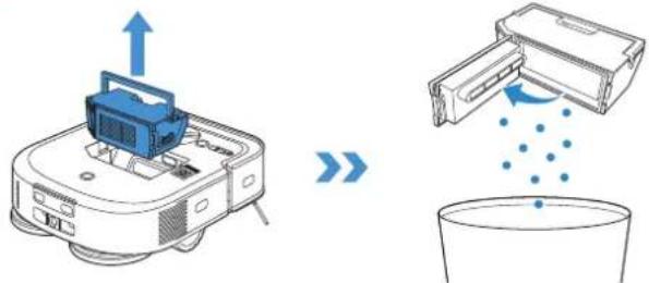 ECOVACS DEEBOT X2 COMBO - VEDLIKEHOLDE STØVBEHOLDER OG FILTER - 1