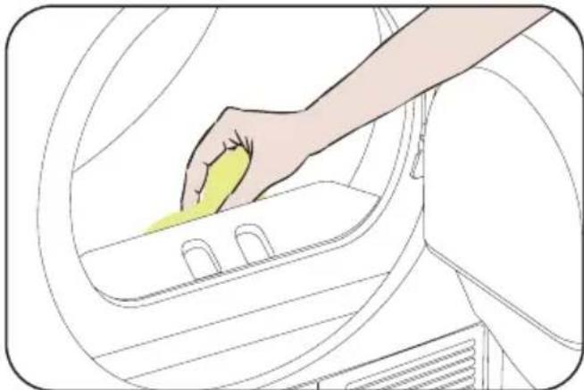 CONTINENTAL EDISON CESLCE8SB - Nettoyage du capteur d'humidité - 1
