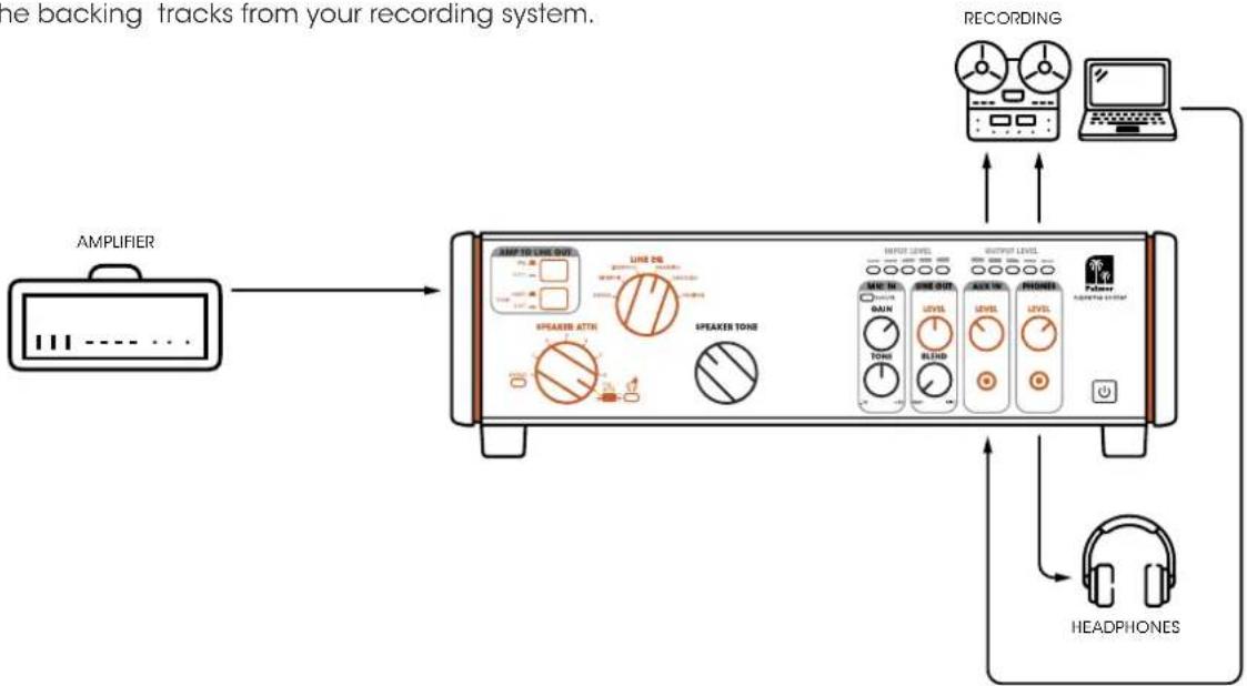 Palmer SUPREME SOAKER - ZERO-LATENCY RECORDING / MONITORING SET-UP - 1