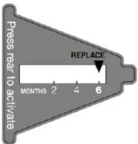 MAYTAG MRFF4136RZ - Air Filter Status Indicator—Standard Installation - 1