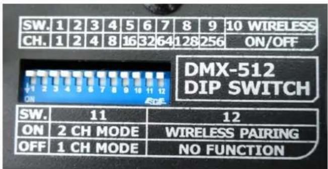 Antari AF-3E - DMX Connector Pin Assignment - 5