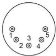 Antari AF-3E - DMX Connector Pin Assignment - 4