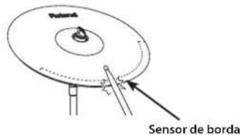 ROLAND TD-11 - Batida no corpo - 2