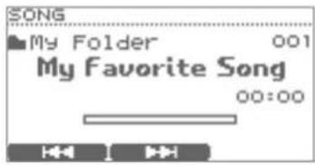 ROLAND TD-11 - Druk op de [SONG]-knop. - 1