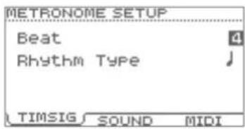 ROLAND TD-11 - Metronomeinrichtung (Metronome) - 1