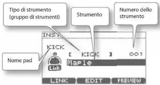 ROLAND TD-11 - Premere il pulsante [F1] (INST). - 1