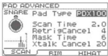 ROLAND TD-11 - [F1] (SCAN) - 1