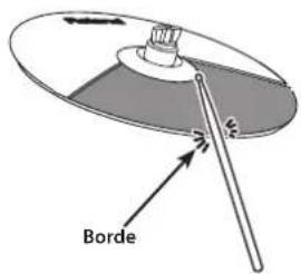 ROLAND TD-11 - Golpe en el borde - 1