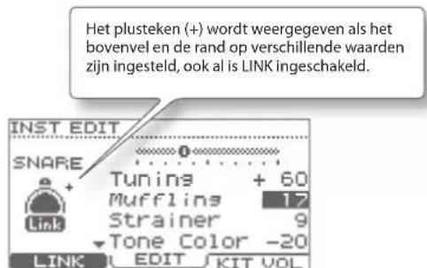 ROLAND TD-11 - Instrumenten bewerken - 1
