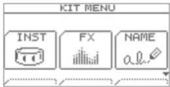 ROLAND TD-11 - Nella schermata DRUM KIT (pag. 11) premere il pulsante [MENU]. - 1