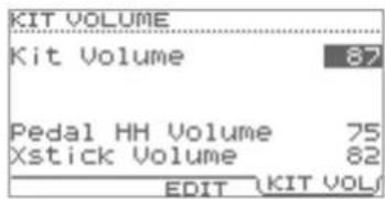 ROLAND TD-11 - Volume del drum kit - 1