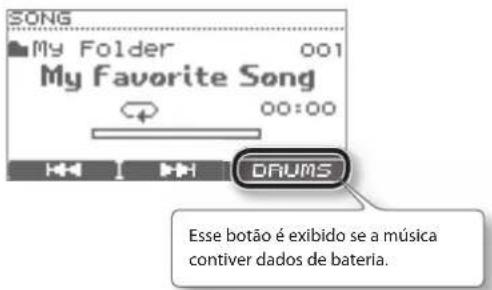 ROLAND TD-11 - Estrutura da música - 2