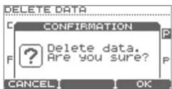 ROLAND TD-11 - Eliminación de datos de una memoria USB (Delete Data) - 2