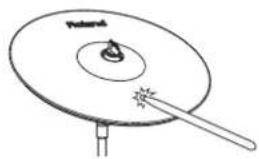 ROLAND TD-11 - Bow-Shot (Flächenschlag) - 1