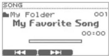 ROLAND TD-11 - Pressione o botão [SONG]. - 1